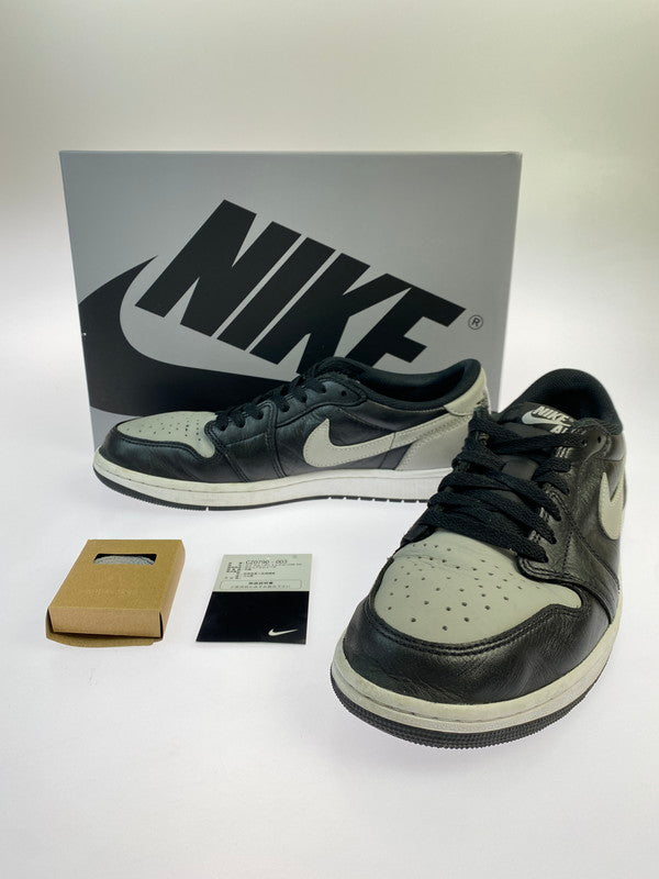 【中古品】【メンズ】 NIKE ナイキ CZ0790-003 AIR JORDAN 1 RETRO LOW OG SHADOW 靴 シューズ スニーカー 160-250526-AS-46-min サイズ：28.5cm カラー：BLACK/MEDIUM GREY-WHITE 万代Net店