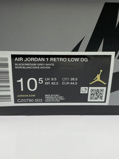 【中古品】【メンズ】 NIKE ナイキ CZ0790-003 AIR JORDAN 1 RETRO LOW OG SHADOW 靴 シューズ スニーカー 160-250526-AS-46-min サイズ：28.5cm カラー：BLACK/MEDIUM GREY-WHITE 万代Net店