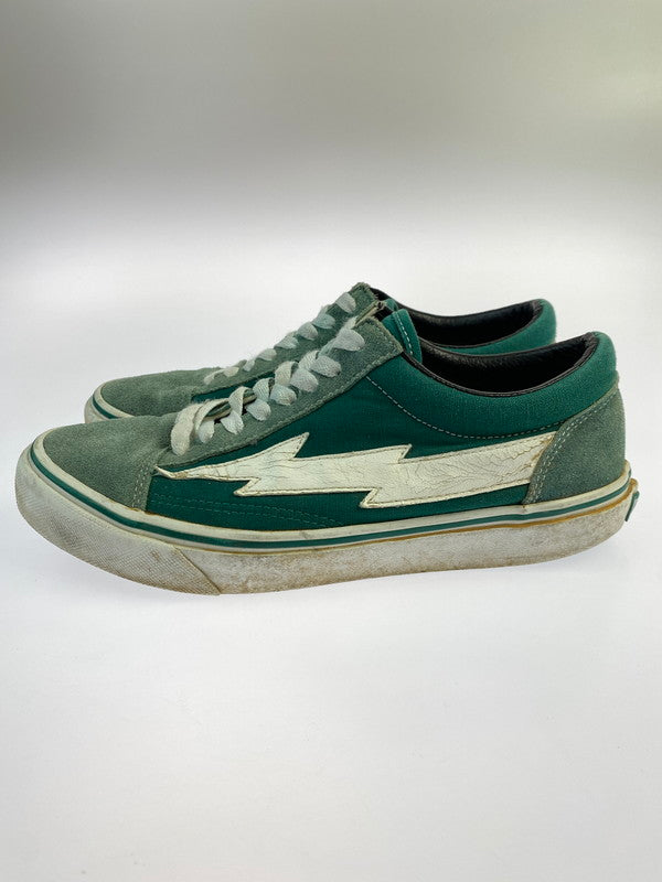 【現状渡し品】【メンズ】 REVENGE STORM リベンジストーム LOW CUT SNEAKER 靴 シューズ スニーカー 163-250603-AS-10-min サイズ：US8 カラー：グリーン/ホワイト系 万代Net店