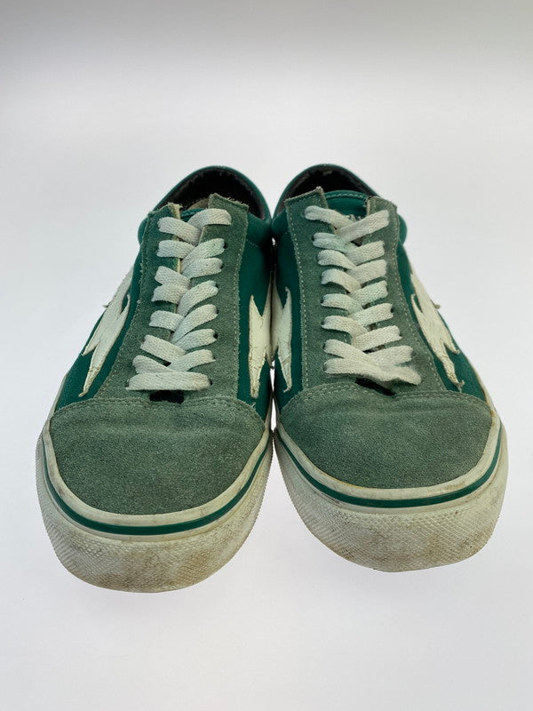【現状渡し品】【メンズ】 REVENGE STORM リベンジストーム LOW CUT SNEAKER 靴 シューズ スニーカー 163-250603-AS-10-min サイズ：US8 カラー：グリーン/ホワイト系 万代Net店