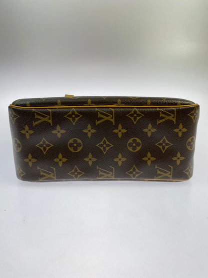 【中古品】【メンズ/レディース】 LOUIS VUITTON ルイ・ヴィトン シテMM ショルダーバッグ M51182 モノグラム レディース バッグ 鞄 カバン ファスナー 179-250527-em-02-min カラー：ブラウン系（モノグラム） 万代Net店