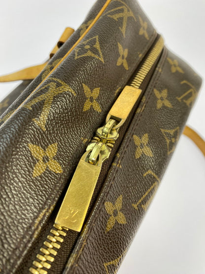 【中古品】【メンズ/レディース】 LOUIS VUITTON ルイ・ヴィトン シテMM ショルダーバッグ M51182 モノグラム レディース バッグ 鞄 カバン ファスナー 179-250527-em-02-min カラー：ブラウン系（モノグラム） 万代Net店