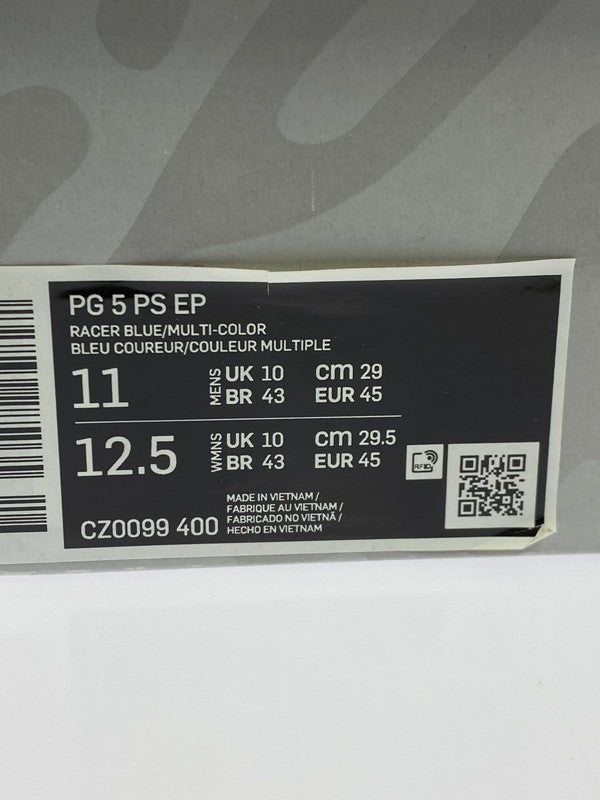 【中古美品】【メンズ】 NIKE ナイキ × PLAYSTATION CZ0099-400 PG5 BLUE 靴 シューズ スニーカー 160-250526-AS-54-min サイズ：29.0cm カラー：RACER BLUE/MULTI-COLOR 万代Net店