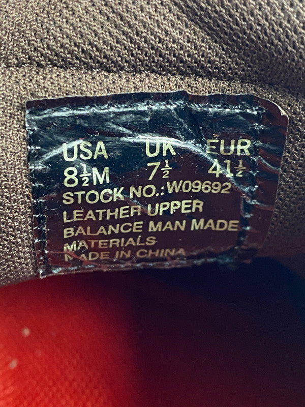 【中古美品】【メンズ】 WOLVERINE ウルヴァリン W09692 SHORT BOOTS ショートブーツ 165-250604-ks-34-min サイズ：26.5cm カラー：ブラウン 万代Net店