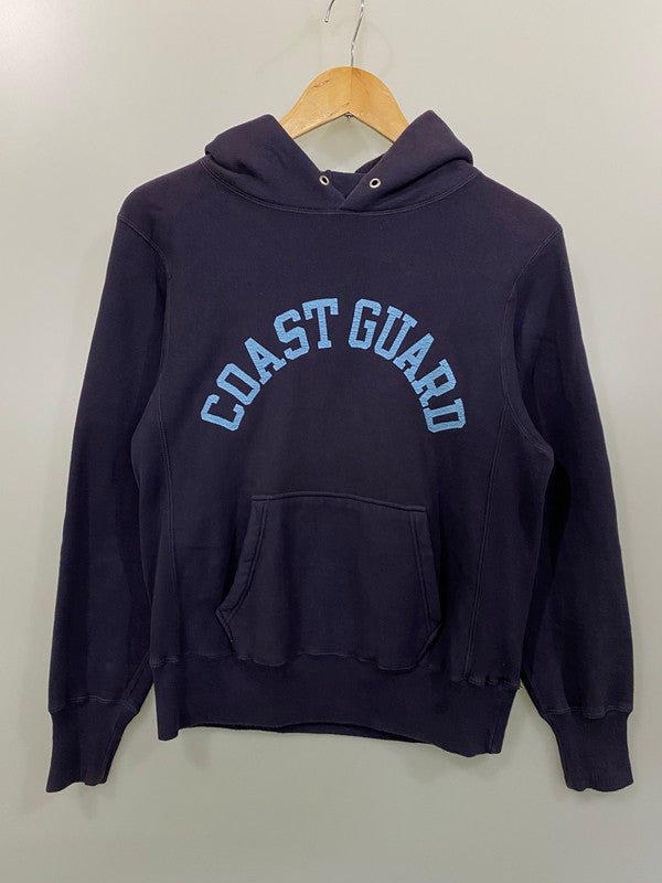 【現状渡し品】【メンズ】 DUBBLEWORKS ダブルワークス ×MATSUYA "COAST GUARD" COLLEGE HOODIE プルオーバーパーカー 145-250525-AS-9-min サイズ：S カラー：パーカー 万代Net店