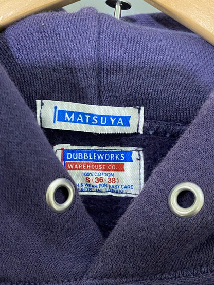 【現状渡し品】【メンズ】 DUBBLEWORKS ダブルワークス ×MATSUYA "COAST GUARD" COLLEGE HOODIE プルオーバーパーカー 145-250525-AS-9-min サイズ：S カラー：パーカー 万代Net店