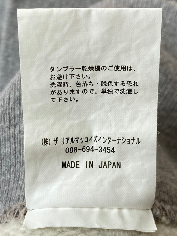 【中古品】【メンズ/レディース】 JOE McCOY ジョーマッコイ STENCIL HOODIE BALL PARK パーカー ステンシル フーディ スウェット トップス 145-250520-em-01-min サイズ：S カラー：グレー 万代Net店