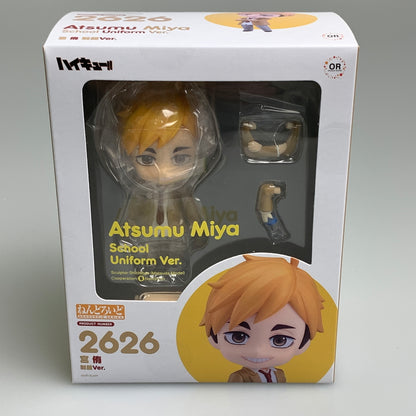 【中古品】 ねんどろいど 宮侑 制服Ver. 「ハイキュー!!」 フィギュア 051-260514-SH-08-min 万代Net店