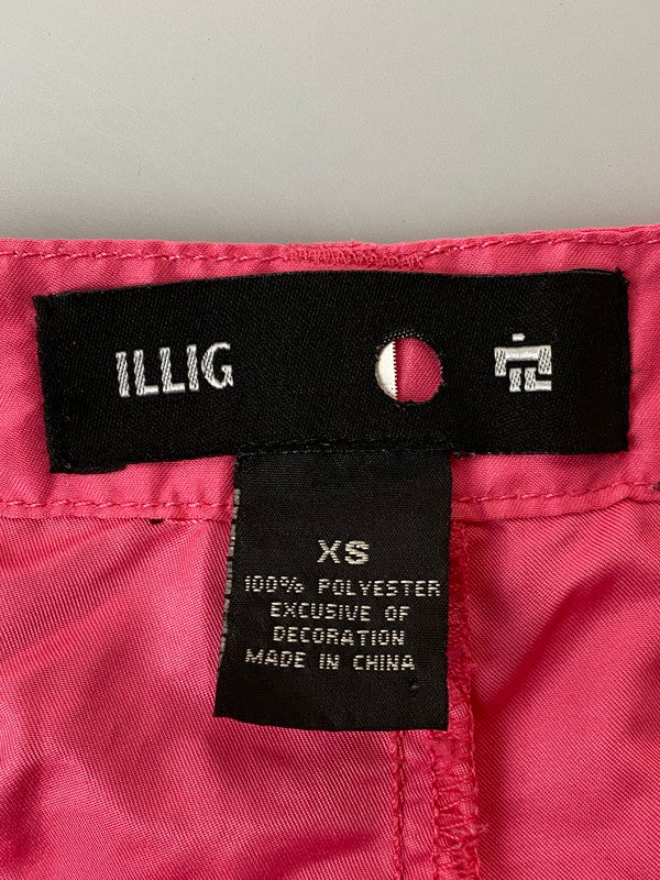 【現状渡し品】【メンズ】 ILLIG イリグ PARACHUTE PANTS パラシュートパンツ 157-250525-ks-03-min サイズ：XS カラー：ピンク 万代Net店