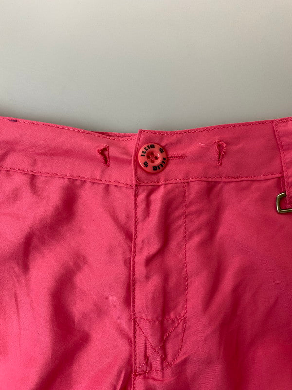 【現状渡し品】【メンズ】 ILLIG イリグ PARACHUTE PANTS パラシュートパンツ 157-250525-ks-03-min サイズ：XS カラー：ピンク 万代Net店