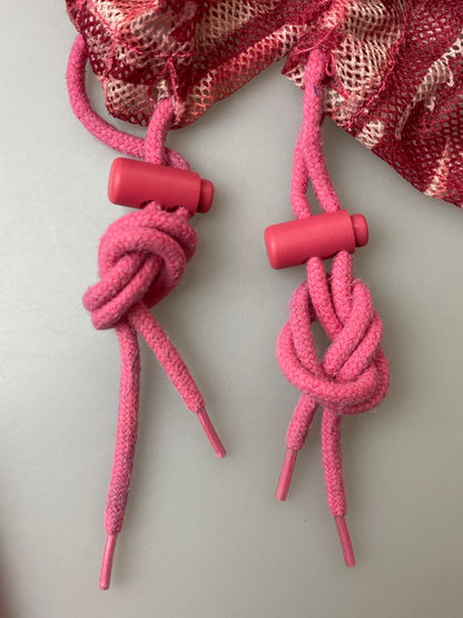 【現状渡し品】【メンズ】 ILLIG イリグ PARACHUTE PANTS パラシュートパンツ 157-250525-ks-03-min サイズ：XS カラー：ピンク 万代Net店