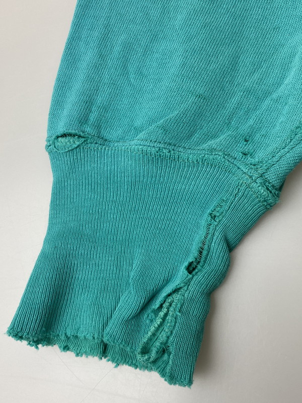 【現状渡し品】【メンズ】 Champion チャンピオン 90S REVERSEWEAVE SWEATSHIRT TURQUOISE スウェットシャツ 146-250525-ks-10-min サイズ：XXL 万代Net店