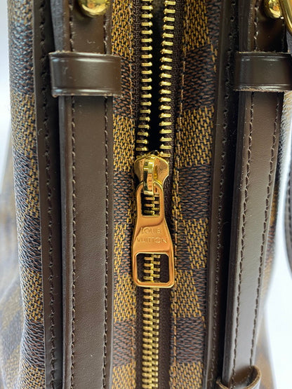 【中古品】【レディース】 LOUIS VUITTON ルイ・ヴィトン カバ・リヴィントン N41108 CA4140 ダミエ レディース ショルダーバッグ カバン 鞄 179-250527-em-01-min カラー：ブラウン系（ダミエ） 万代Net店