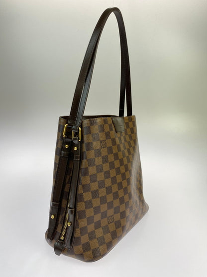【中古品】【レディース】 LOUIS VUITTON ルイ・ヴィトン カバ・リヴィントン N41108 CA4140 ダミエ レディース ショルダーバッグ カバン 鞄 179-250527-em-01-min カラー：ブラウン系（ダミエ） 万代Net店