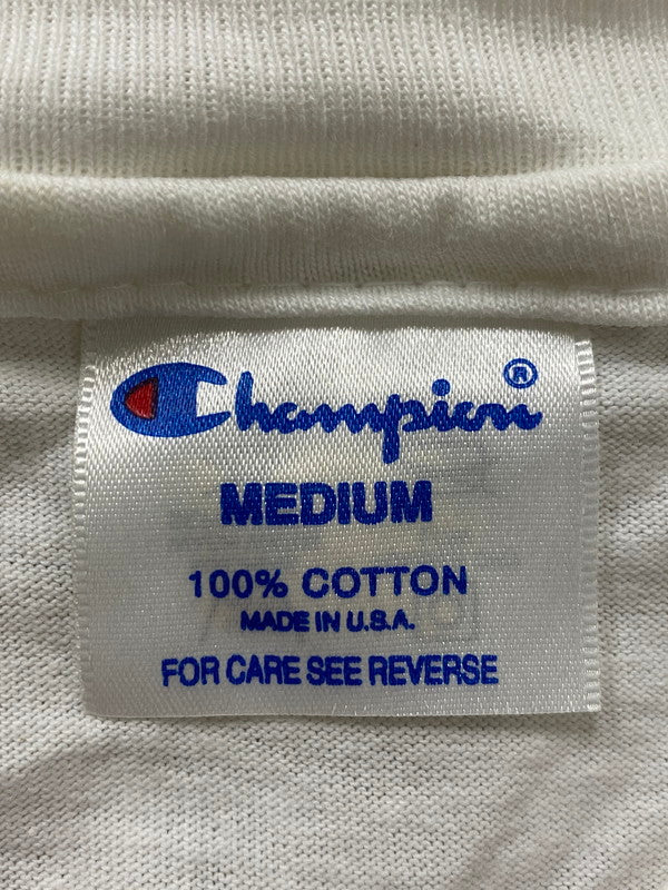 【中古品】【メンズ】 Champion チャンピオン 1997 HOUSTONCOMETS TEE Tシャツ トップス 146-250525-ks-45-min サイズ：M カラー：ホワイト 万代Net店