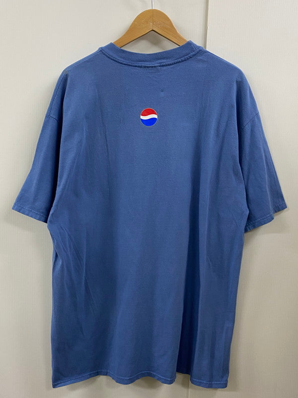 【中古品】【メンズ】 PEPSI ペプシ 90S ADVERTISING TEE Tシャツ トップス 146-250525-ks-46-min サイズ：XL カラー：ライトブルー 万代Net店