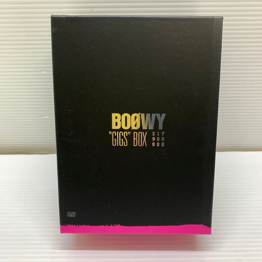 【中古品】 GIGS BOX BOOWY DVD 完全生産限定・豪華BOX仕様 デジパック仕様のDVD 8枚セット 010-251120-em-12-min 万代Net店