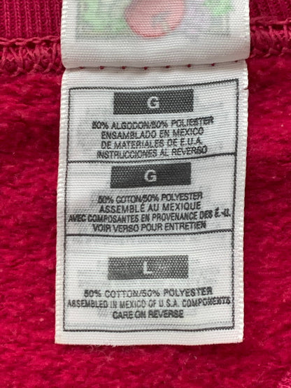 【中古品】【メンズ】 FRUIT OF THE LOOM フルーツオブルーム 90S BLANK SWEATSHIRT スウェット トレーナー 146-250527-AS-41-min サイズ：L カラー：ピンク系 万代Net店