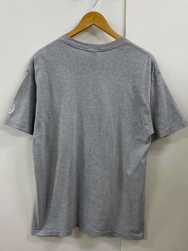 【中古品】【メンズ】 DANCETRACKS NYS 90S RECORD SHOP PROMO TEE Tシャツ トップストップス 146-250525-ks-43-min サイズ：L カラー：グレー 万代Net店