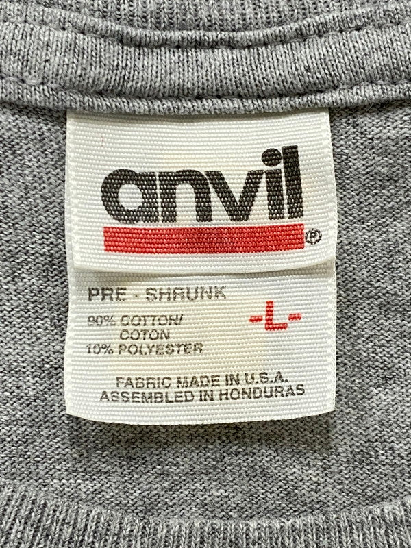 【中古品】【メンズ】 DANCETRACKS NYS 90S RECORD SHOP PROMO TEE Tシャツ トップストップス 146-250525-ks-43-min サイズ：L カラー：グレー 万代Net店