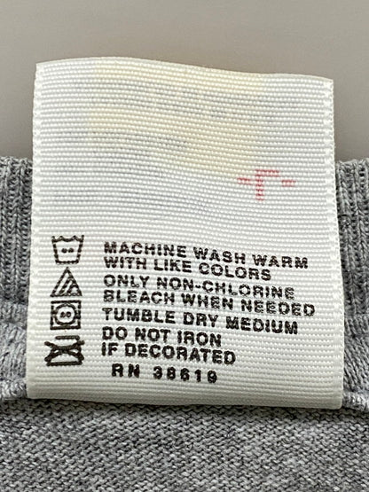 【中古品】【メンズ】 DANCETRACKS NYS 90S RECORD SHOP PROMO TEE Tシャツ トップストップス 146-250525-ks-43-min サイズ：L カラー：グレー 万代Net店