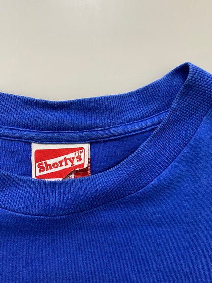【中古品】【メンズ】 SHORTY'S SKATEBOARDS ショーティーズ 90S LOGO TEE Tシャツ トップス 146-250525-ks-42-min サイズ：不明 カラー：ブルー 万代Net店