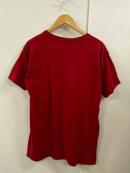 【中古品】【メンズ】 CALVIN KLEIN カルバン・クライン 90S DESIGN TEE Tシャツ トップス 146-250525-ks-41-min サイズ：L カラー：レッド 万代Net店