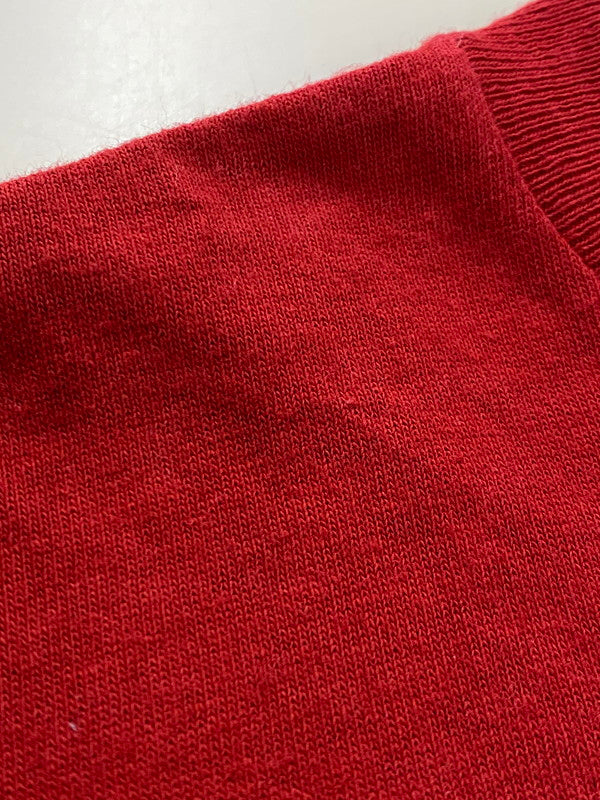 【中古品】【メンズ】 CALVIN KLEIN カルバン・クライン 90S DESIGN TEE Tシャツ トップス 146-250525-ks-41-min サイズ：L カラー：レッド 万代Net店