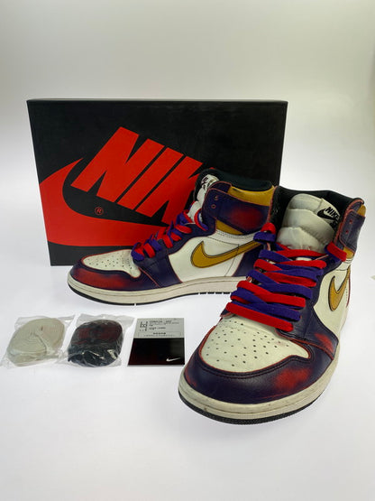 【中古品】【メンズ】 NIKE ナイキ CD6578-507 NIKE SB × AIR JORDAN 1 RETRO HIGH LA TO CHICAGO 靴 シューズ スニーカー 160-250526-AS-62-min サイズ：28.0cm カラー：COURT PURPLE/BLACK-SAIL 万代Net店