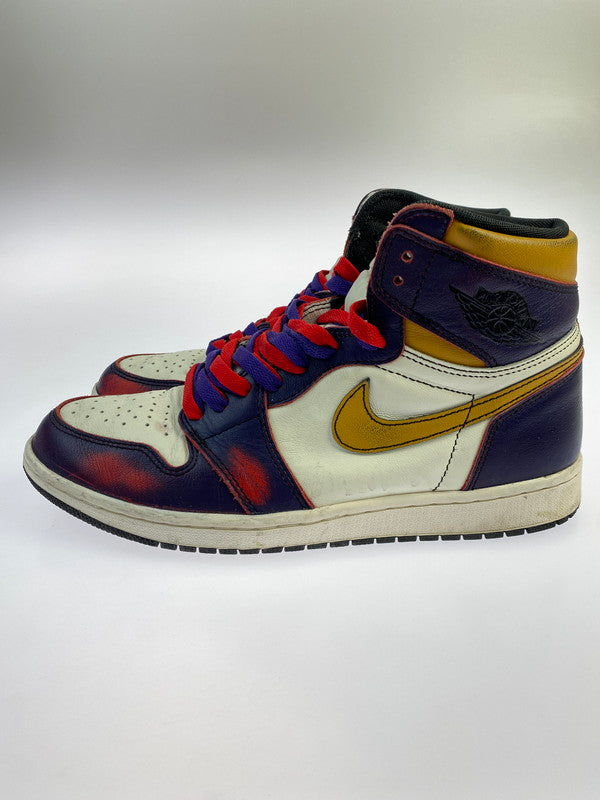 【中古品】【メンズ】 NIKE ナイキ CD6578-507 NIKE SB × AIR JORDAN 1 RETRO HIGH LA TO CHICAGO 靴 シューズ スニーカー 160-250526-AS-62-min サイズ：28.0cm カラー：COURT PURPLE/BLACK-SAIL 万代Net店