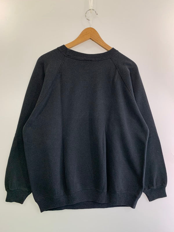 【中古品】【メンズ】 HANES ヘインズ 90'S BLACK HISTORY SWEATSHIRT スウェット トレーナー 146-250526-AS-19-min サイズ：XL カラー：ブラック 万代Net店