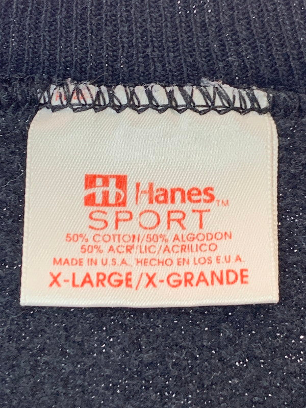 【中古品】【メンズ】 HANES ヘインズ 90'S BLACK HISTORY SWEATSHIRT スウェット トレーナー 146-250526-AS-19-min サイズ：XL カラー：ブラック 万代Net店