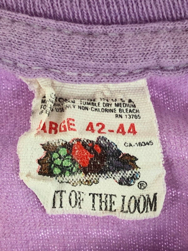 【現状渡し品】【メンズ】 FRUIT OF THE LOOM フルーツ オブ ザ ルーム 80's GRATEFUL DEAD PRINT TEE 80年代 グレイトフル・デッド プリントTシャツ トップス 146-251029-rt-01-tag サイズ：L カラー：パープル 万代Net店