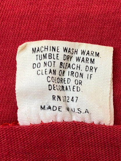 【中古品】【メンズ】 STEDMAN ステッドマン 70'S HEINEKEN PRINT L S TEE Tシャツ トップス 146-250619-ks-32-min サイズ：L カラー：レッド 万代Net店