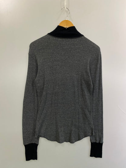 【中古品】【メンズ】 Nigel Cabourn ナイジェルケーボン HALF ZIP COTTON LS TEE ハーフ ジップ コットン 長袖 Tシャツ メンズ トップス 144-250704-em-15-min サイズ：46 カラー：グレー 万代Net店