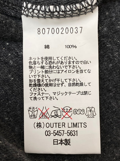 【中古品】【メンズ】 Nigel Cabourn ナイジェルケーボン HALF ZIP COTTON LS TEE ハーフ ジップ コットン 長袖 Tシャツ メンズ トップス 144-250704-em-15-min サイズ：46 カラー：グレー 万代Net店