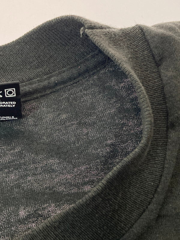 【現状渡し品】【メンズ】 FRUIT OF THE LOOM フルーツオブザルーム PRINT SS TEE 90S 黒タグ USA製 アメリカ製 プリント 半袖 Tシャツ メンズ トップス 90年代 146-250529-em-23-min サイズ：L カラー：ブラック 万代Net店