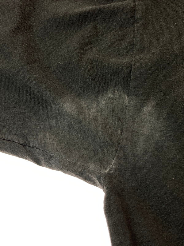 【現状渡し品】【メンズ】 FRUIT OF THE LOOM フルーツオブザルーム PRINT SS TEE 90S 黒タグ USA製 アメリカ製 プリント 半袖 Tシャツ メンズ トップス 90年代 146-250529-em-23-min サイズ：L カラー：ブラック 万代Net店