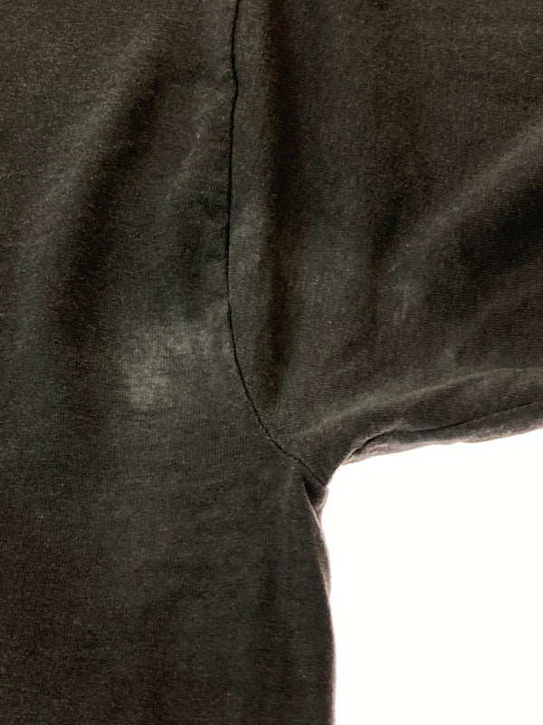 【現状渡し品】【メンズ】 FRUIT OF THE LOOM フルーツオブザルーム PRINT SS TEE 90S 黒タグ USA製 アメリカ製 プリント 半袖 Tシャツ メンズ トップス 90年代 146-250529-em-23-min サイズ：L カラー：ブラック 万代Net店