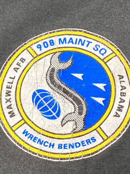 【現状渡し品】【メンズ】 FRUIT OF THE LOOM フルーツオブザルーム PRINT SS TEE 90S 黒タグ USA製 アメリカ製 プリント 半袖 Tシャツ メンズ トップス 90年代 146-250529-em-23-min サイズ：L カラー：ブラック 万代Net店