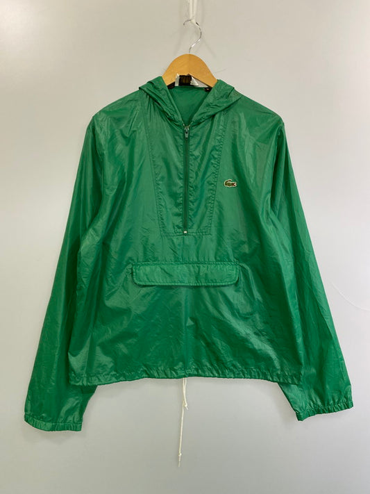 【現状渡し品】【メンズ】 IZOD LACOSTE アイゾッド ラコステ NYLON ANORAK JACKET ナイロン アノラックジャケット 146-250619-ks-53-min サイズ：M カラー：グリーン 万代Net店