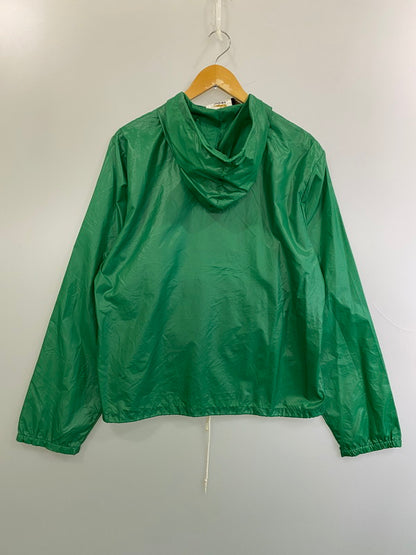 【現状渡し品】【メンズ】 IZOD LACOSTE アイゾッド ラコステ NYLON ANORAK JACKET ナイロン アノラックジャケット 146-250619-ks-53-min サイズ：M カラー：グリーン 万代Net店