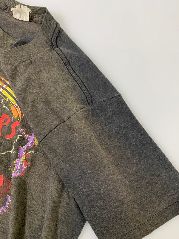 【現状渡し品】【メンズ】 HANDTEX ハンドテックス VAN HALEN 1988 MONSTERS OF ROCK PRINT TEE ショートスリーブ 146-250527-AS-21-min カラー：グレー 万代Net店