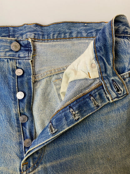 【現状渡し品】【メンズ】 Levi's リーバイス 501-0115 90S 501 DENIM PANT デニムパンツ ボトムス ズボン 157-250528-AS-56-min サイズ：W33L34 カラー：インディゴ 万代Net店