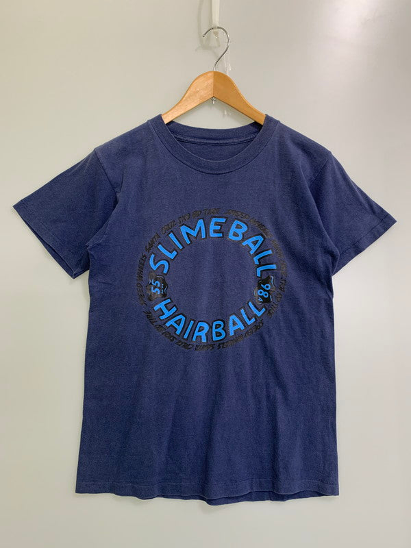 【現状渡し品】【メンズ】 SANTA CRUZ サンタクルズ 80S SPEED WHEELS SLIMEBALL TEE 146-250527-AS-20-min カラー：ネイビー 万代Net店