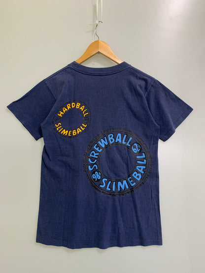 【現状渡し品】【メンズ】 SANTA CRUZ サンタクルズ 80S SPEED WHEELS SLIMEBALL TEE 146-250527-AS-20-min カラー：ネイビー 万代Net店