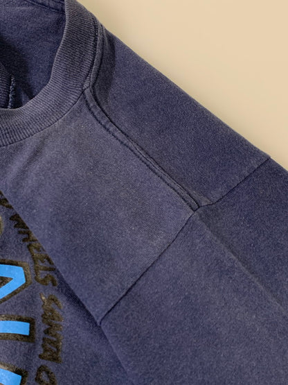 【現状渡し品】【メンズ】 SANTA CRUZ サンタクルズ 80S SPEED WHEELS SLIMEBALL TEE 146-250527-AS-20-min カラー：ネイビー 万代Net店