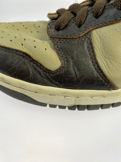 【現状渡し品】【メンズ/レディース】 NIKE ナイキ 306968-221 2003年製 DUNK HIGH PREMIUM "KHAKI BAROQUE BROWN-KHAKI-LIGHT BONE 靴 シューズ スニーカー 160-250603-AS-4-min サイズ：25.5cm カラー：ブラウン系 万代Net店