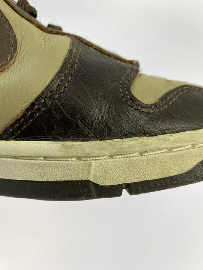【現状渡し品】【メンズ/レディース】 NIKE ナイキ 306968-221 2003年製 DUNK HIGH PREMIUM "KHAKI BAROQUE BROWN-KHAKI-LIGHT BONE 靴 シューズ スニーカー 160-250603-AS-4-min サイズ：25.5cm カラー：ブラウン系 万代Net店