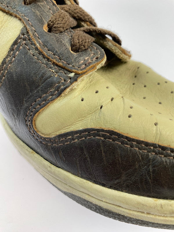 【現状渡し品】【メンズ/レディース】 NIKE ナイキ 306968-221 2003年製 DUNK HIGH PREMIUM "KHAKI BAROQUE BROWN-KHAKI-LIGHT BONE 靴 シューズ スニーカー 160-250603-AS-4-min サイズ：25.5cm カラー：ブラウン系 万代Net店